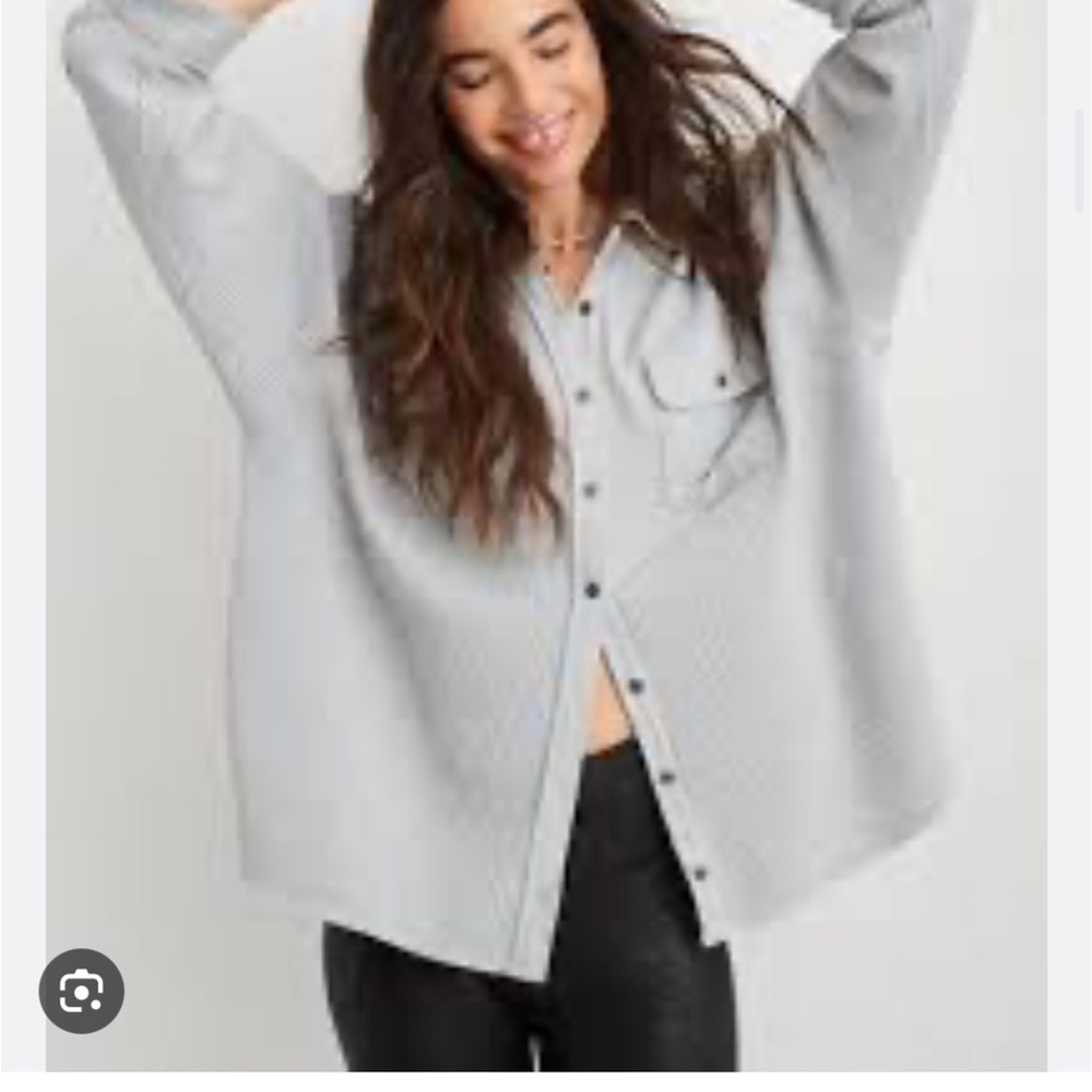 NWT Aerie mauve lumberjane